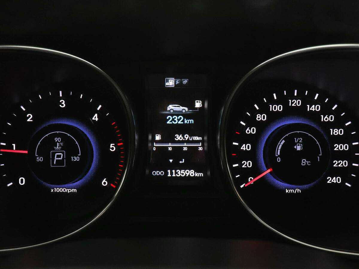 Хендай Санта Фе б/у, 2012, Автоматическая. Фото: #10