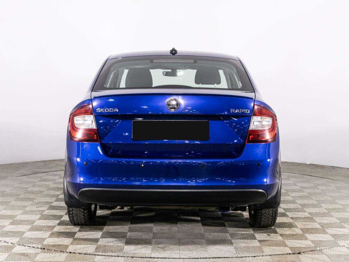 Шкода Рапид б/у, 2017, Роботизированная. Фото: #5