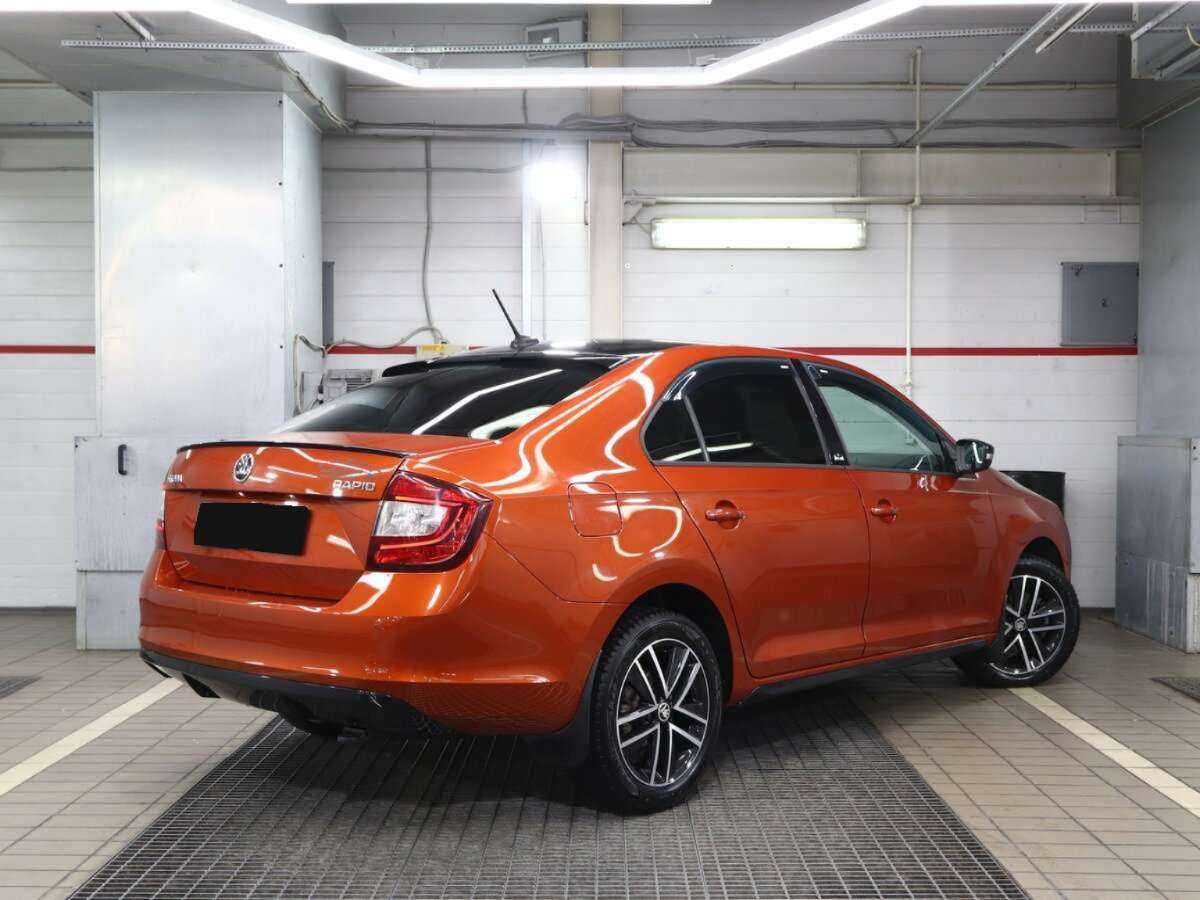 Шкода Рапид б/у, 2018, Роботизированная. Фото: #1