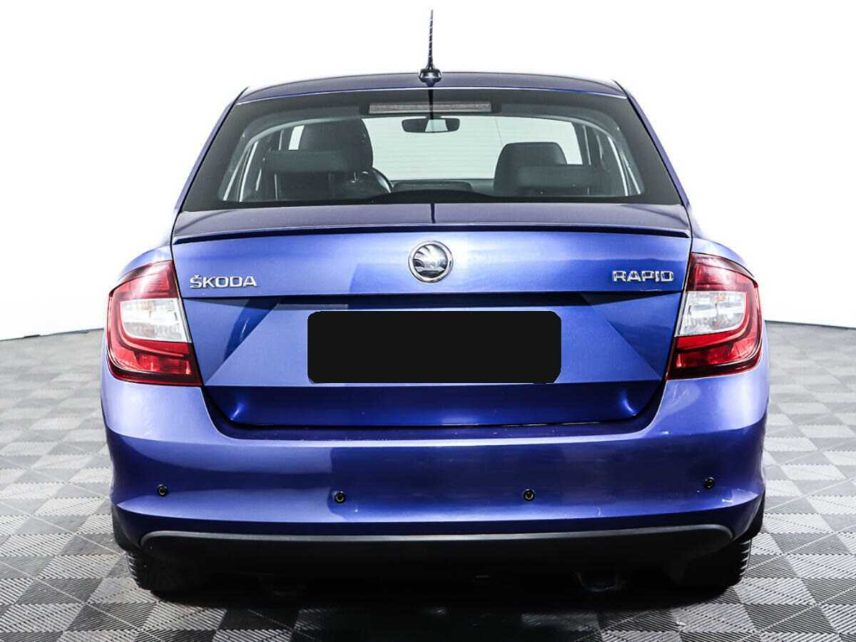 Шкода Рапид б/у, 2017, Роботизированная. Фото: #5