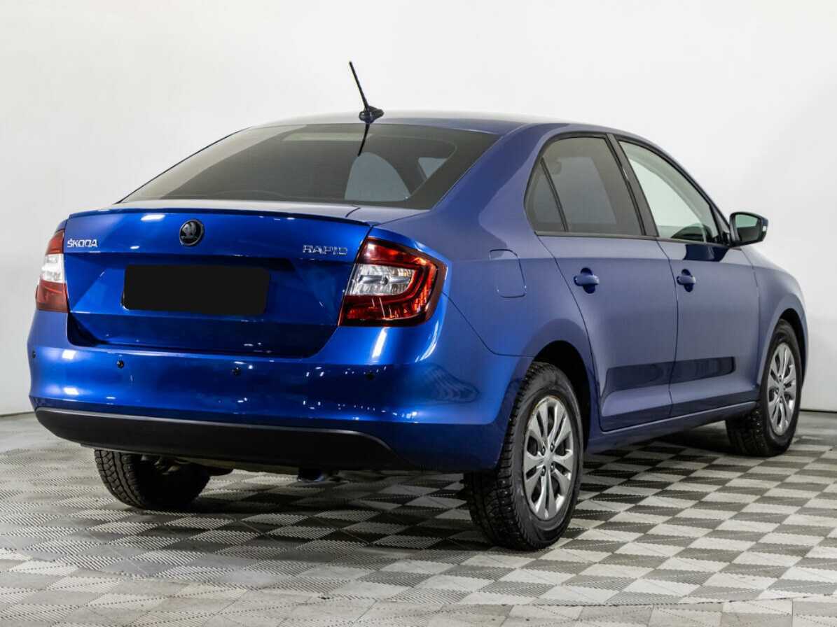 Шкода Рапид б/у, 2017, Роботизированная. Фото: #4