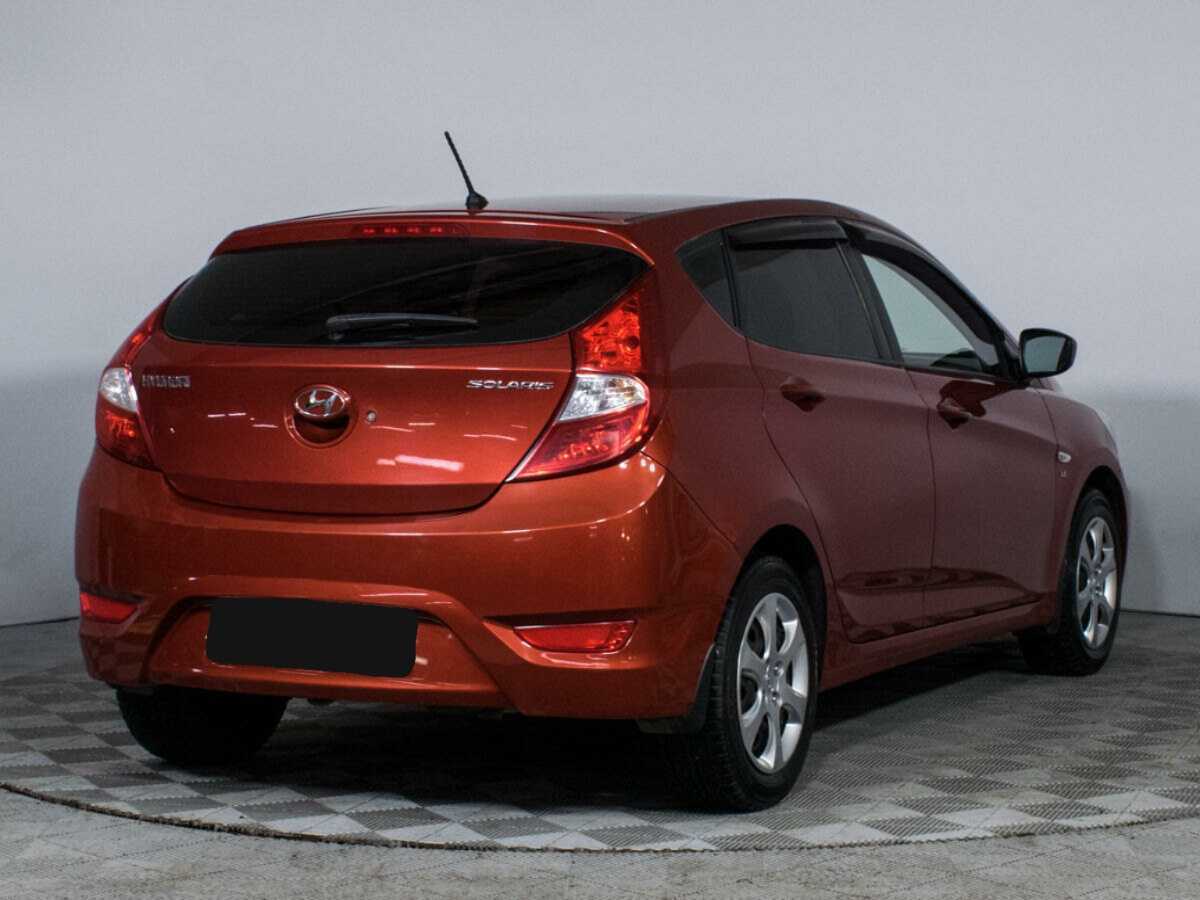 Хендай Солярис б/у, 2012, Механическая. Фото: #4