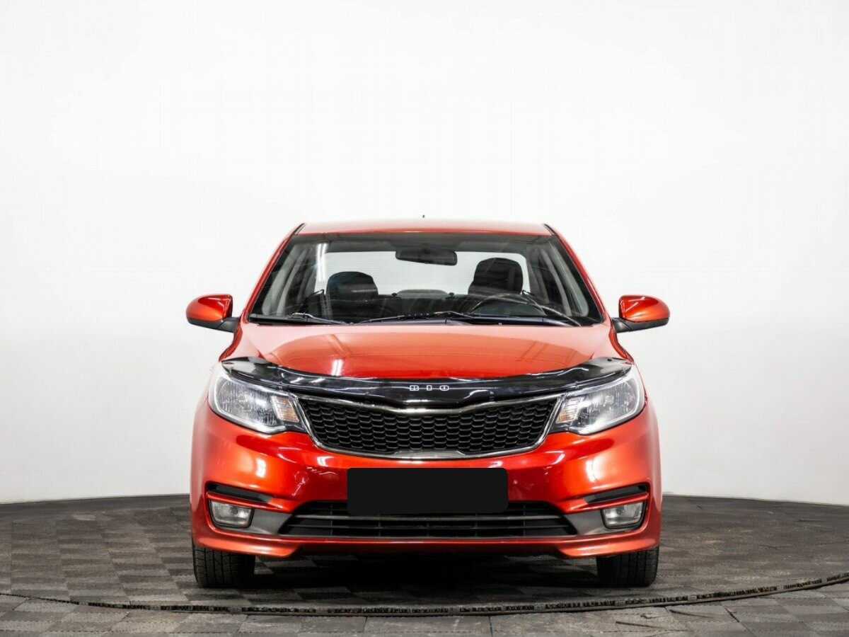 Киа Рио б/у, 2016, Механическая. Фото: #1