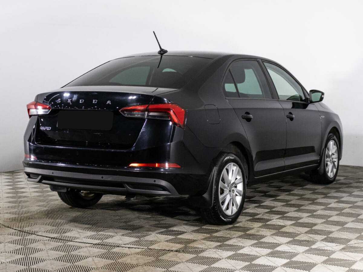 Шкода Рапид б/у, 2021, Роботизированная. Фото: #4