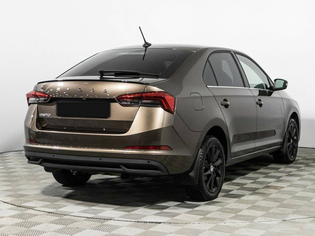 Шкода Рапид б/у, 2022, Автоматическая. Фото: #4