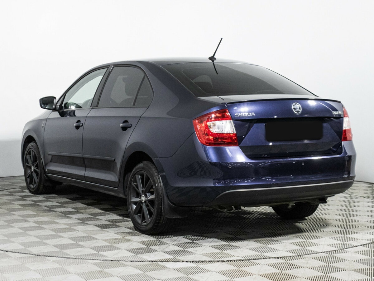 Шкода Рапид б/у, 2016, Роботизированная. Фото: #6